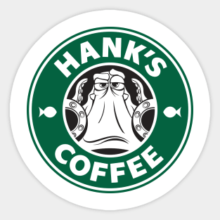 HANK'S COFFEE Sticker